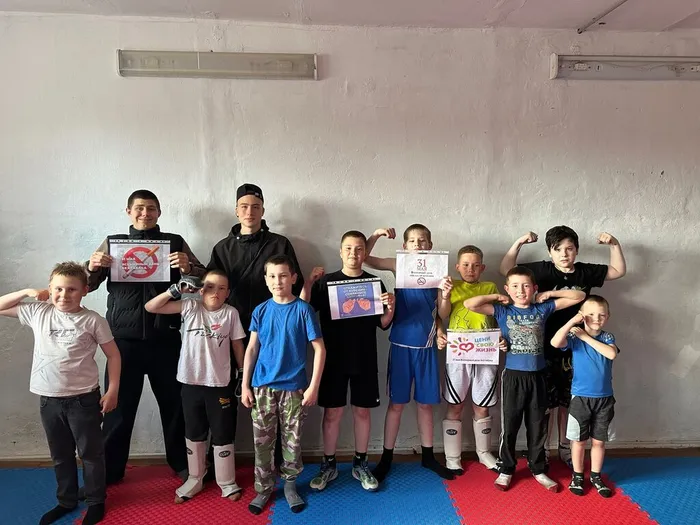 ВПК "Юность" акция против курения