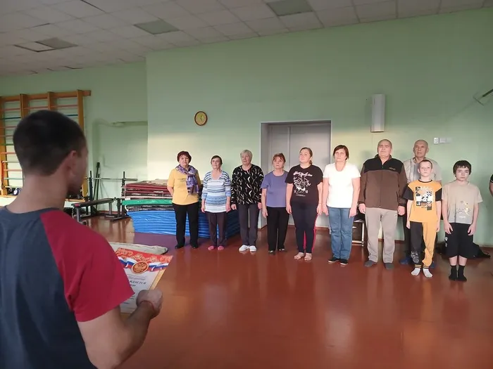 Группа здоровья соревнования к Дню пожилых