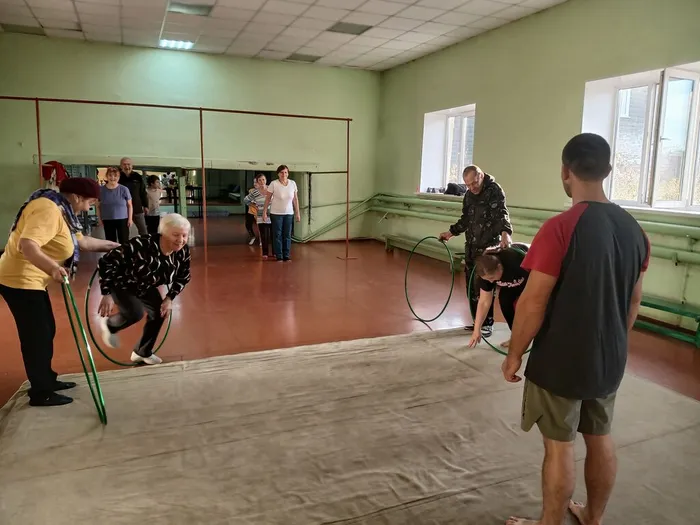 Группа здоровья соревнования к Дню пожилых