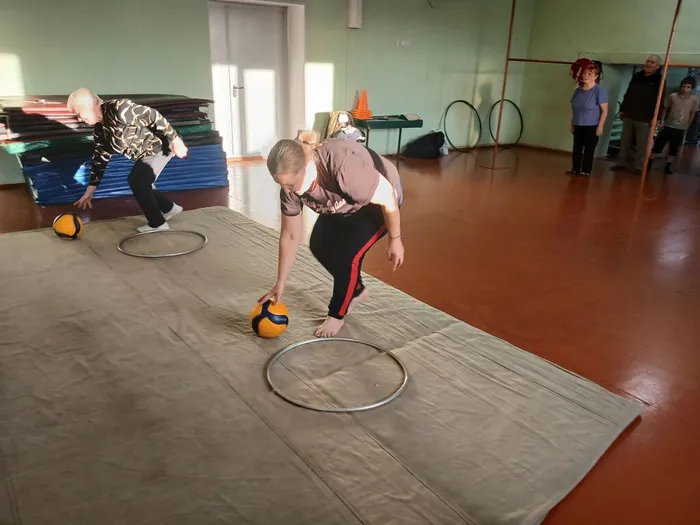 Группа здоровья соревнования к Дню пожилых