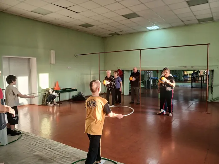 Группа здоровья соревнования к Дню пожилых