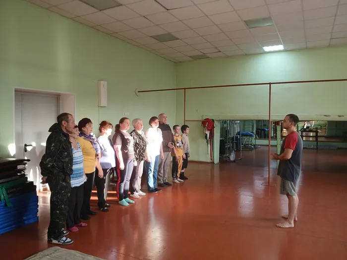 Группа здоровья соревнования к Дню пожилых