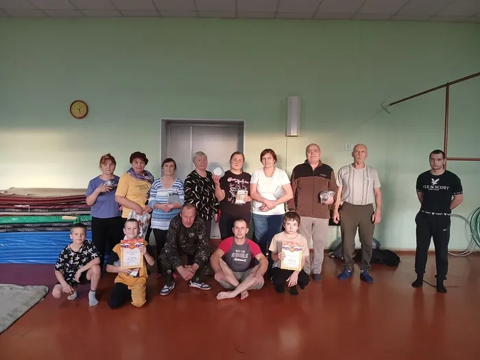 Группа здоровья соревнования к Дню пожилых